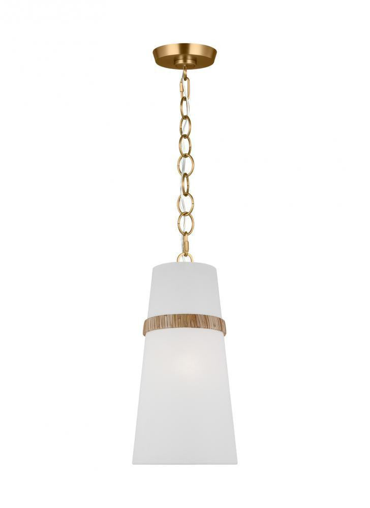 Visual Comfort Studio Cordtlandt Small Pendant Rattan