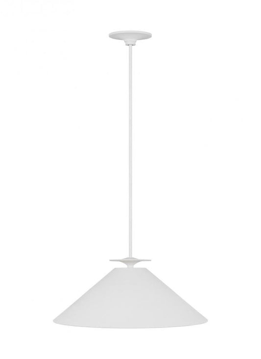 Visual Comfort Studio Cornet Extra Large Pendant Cast Plaster