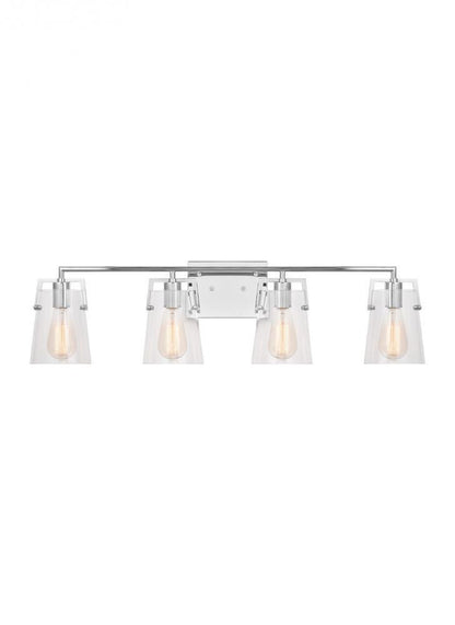 Visual Comfort Studio Crofton 4 Light Vanity Light Chrome