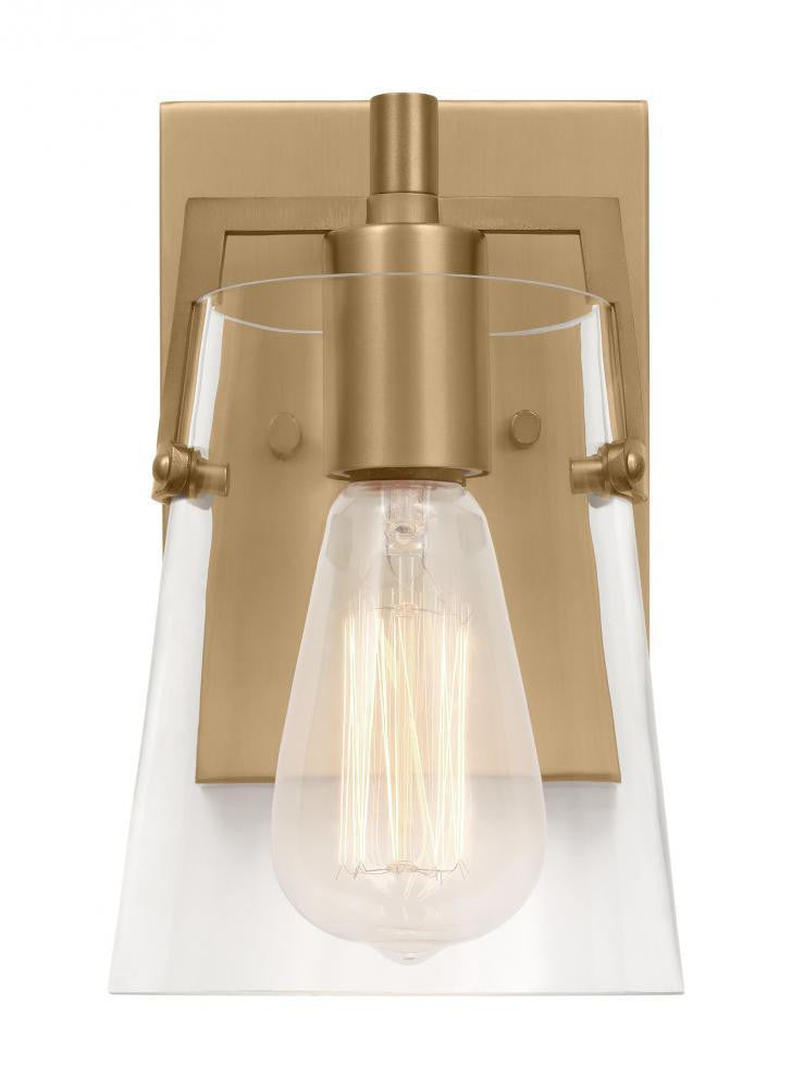 Visual Comfort Studio Crofton Small Wall Sconce Satin Brass