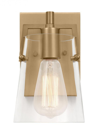 Visual Comfort Studio Crofton Small Wall Sconce Satin Brass