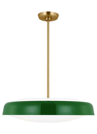 Visual Comfort Studio Draper 3 Light Extra Large Pendant Green