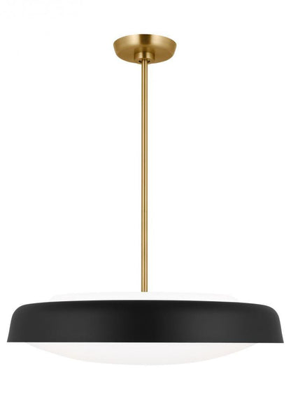 Visual Comfort Studio Draper 3 Light Extra Large Pendant Midnight Black