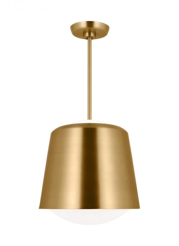 Visual Comfort Studio Draper Small Pendant Burnished Brass