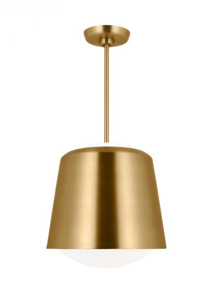 Visual Comfort Studio Draper Small Pendant Burnished Brass