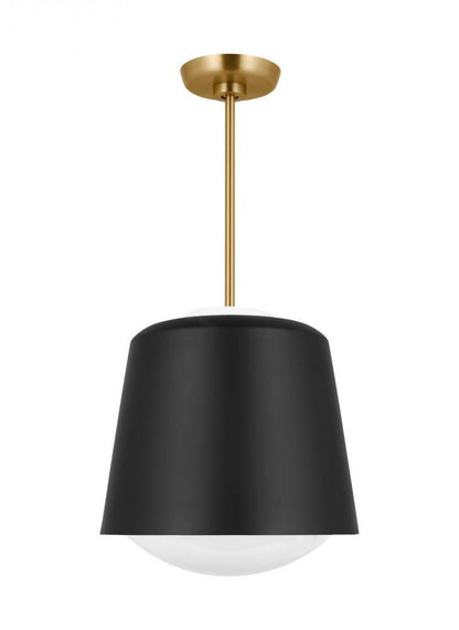 Visual Comfort Studio Draper Small Pendant Midnight Black