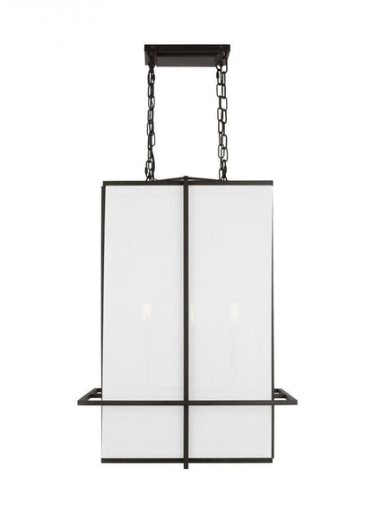 Visual Comfort Studio Dresden Medium Lantern Aged Iron