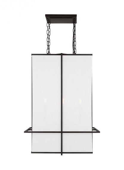 Visual Comfort Studio Dresden Large Lantern Aged Iron