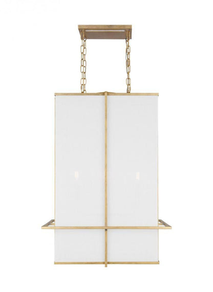 Visual Comfort Studio Dresden Large Lantern Coastal Gild