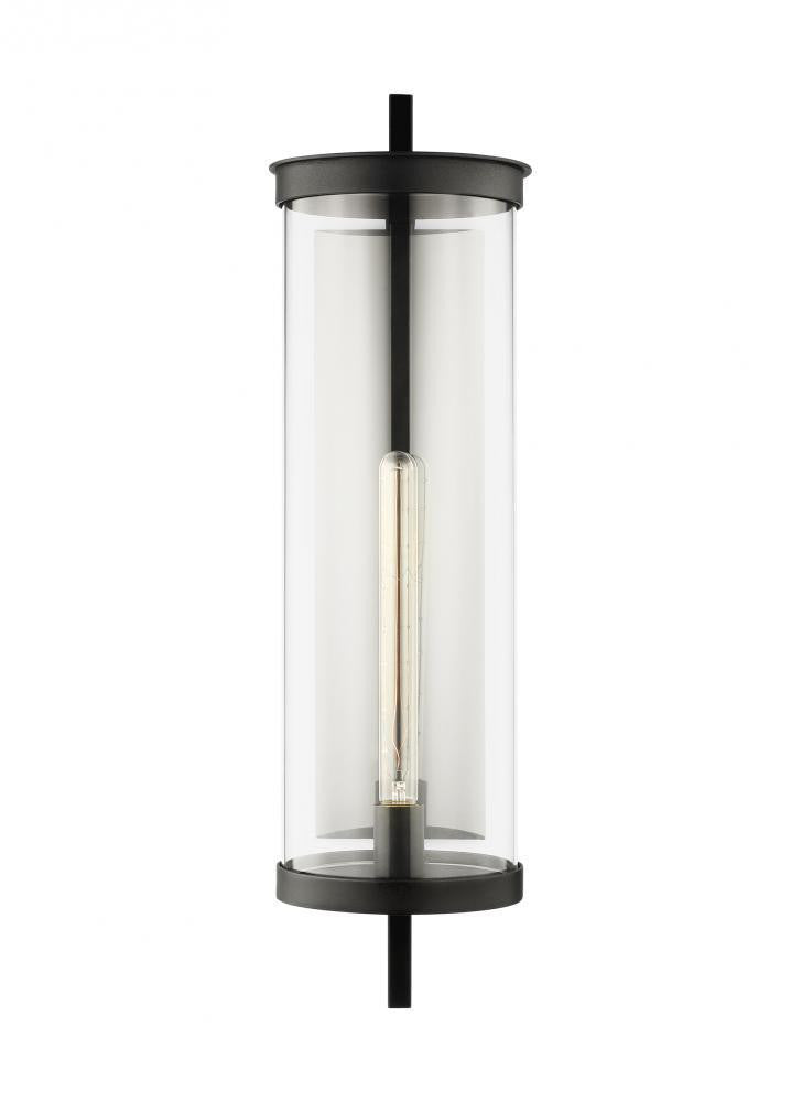 Visual Comfort Studio Eastham Extra Large Wall Lantern Textured Black