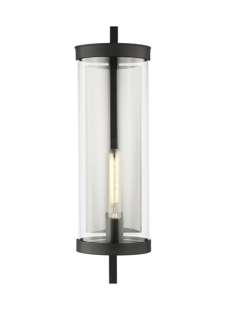Visual Comfort Studio Eastham Large Wall Lantern Textured Black