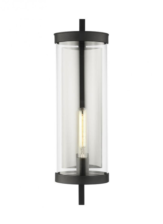Visual Comfort Studio Eastham Large Wall Lantern Textured Black