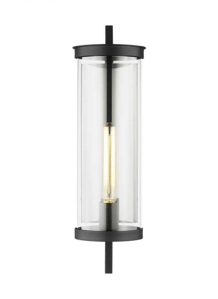 Visual Comfort Studio Eastham Medium Wall Lantern Textured Black