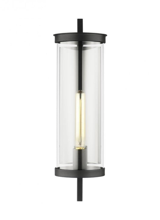 Visual Comfort Studio Eastham Medium Wall Lantern Textured Black