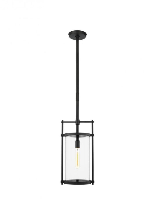 Visual Comfort Studio Eastham Outdoor Pendant Textured Black