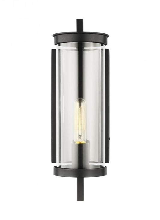 Visual Comfort Studio Eastham Small Wall Lantern Textured Black