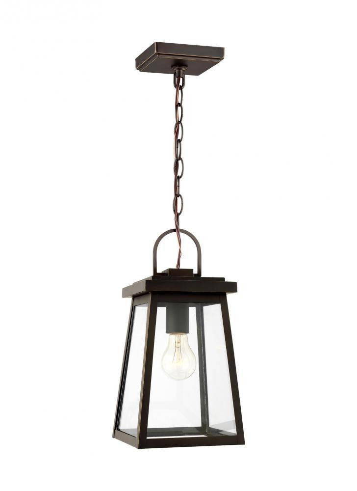 Visual Comfort Studio Founders Outdoor Pendant Antique Bronze