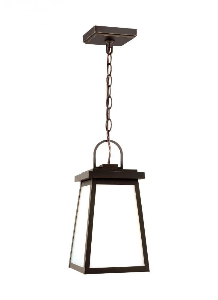 Visual Comfort Studio Founders Outdoor LED Pendant Antique Bronze