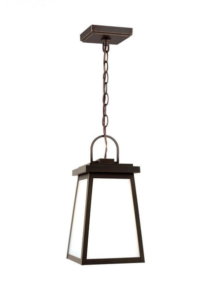 Visual Comfort Studio Founders Outdoor LED Pendant Antique Bronze