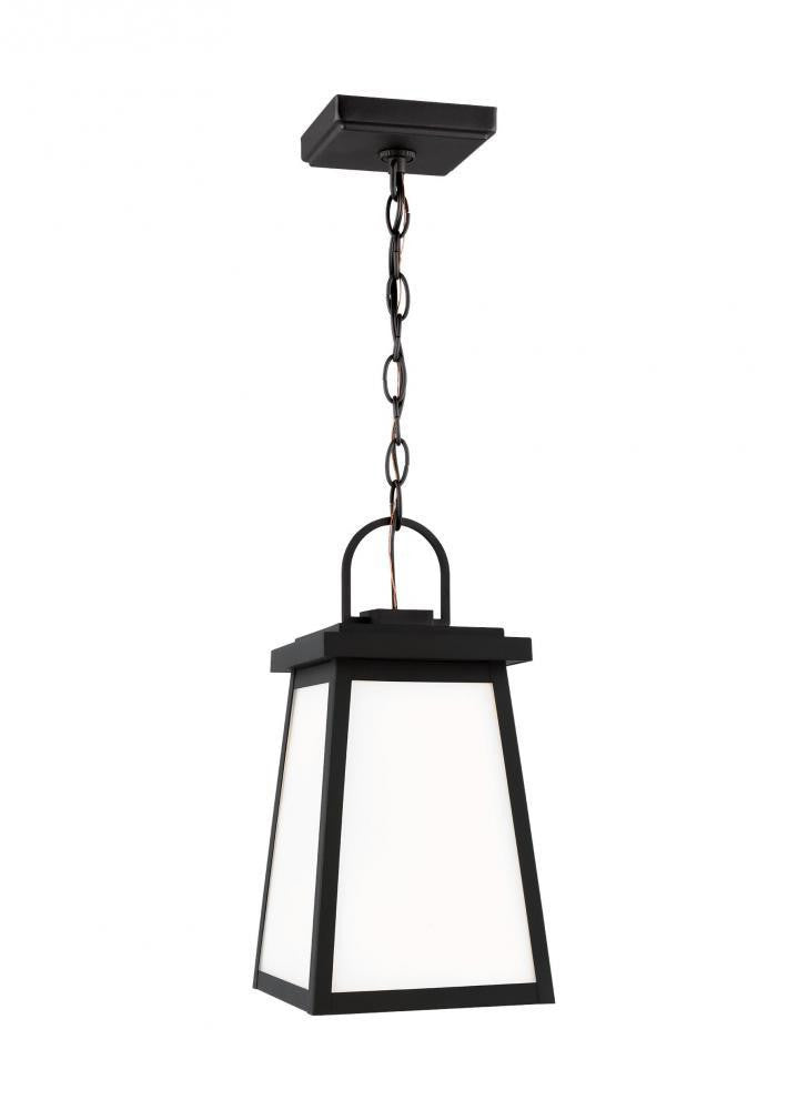 Visual Comfort Studio Founders Outdoor LED Pendant Black