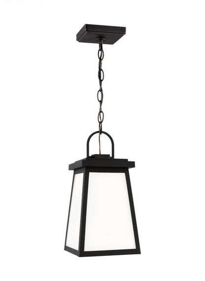Visual Comfort Studio Founders Outdoor LED Pendant Black