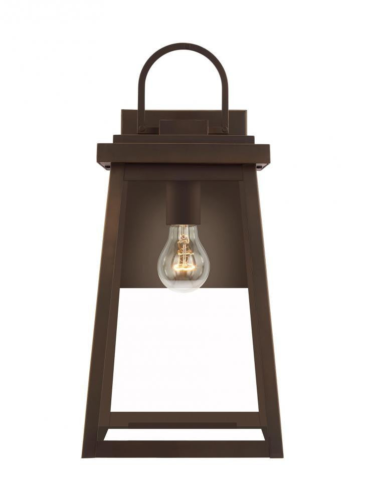 Visual Comfort Studio Founders Large Outdoor Wall Lantern Antique Bronze