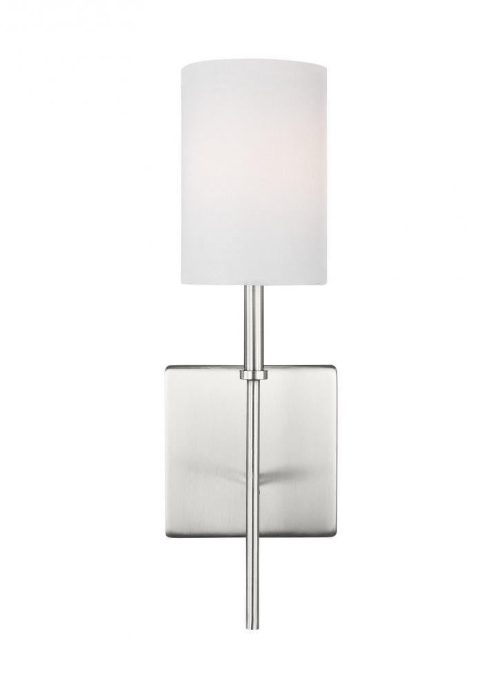 Visual Comfort Studio Foxdale LED Bath Wall Sconce Brushed Nickel