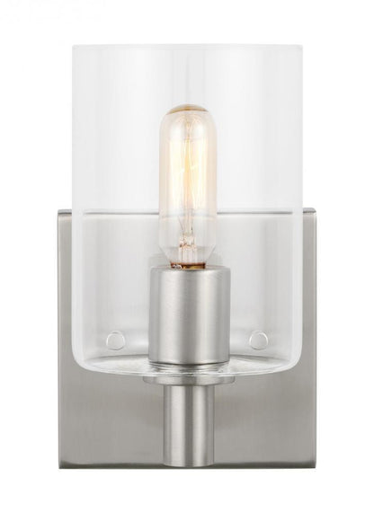 Visual Comfort Studio Fulton LED Bath Wall Sconce Brushed Nickel