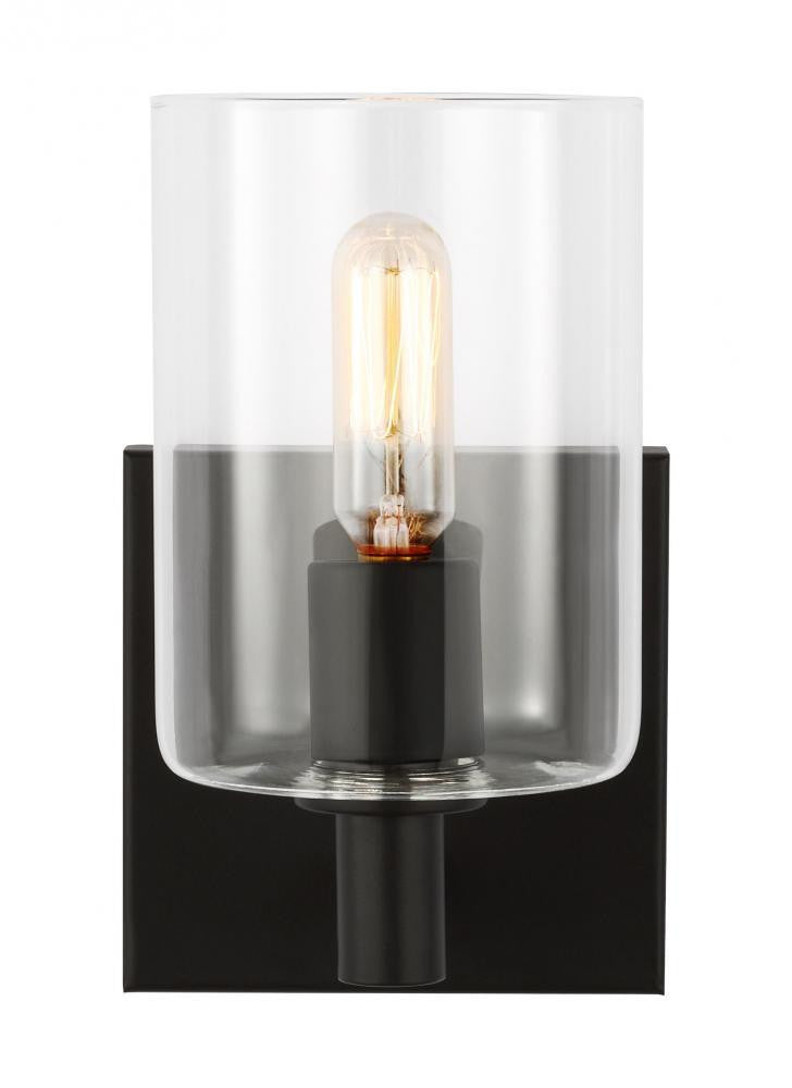 Visual Comfort Studio Fulton LED Bath Wall Sconce Midnight Black