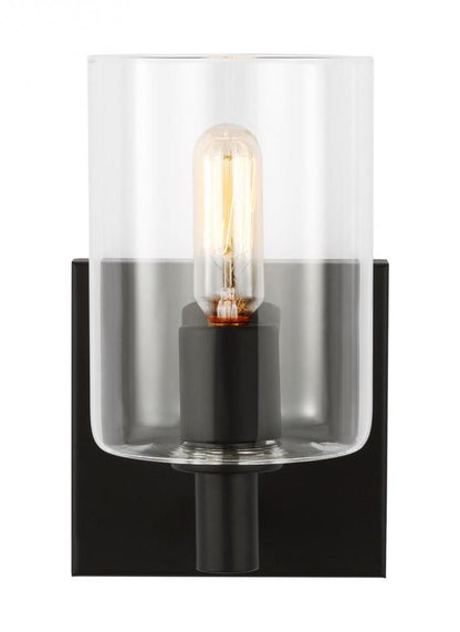 Visual Comfort Studio Fulton LED Bath Wall Sconce Midnight Black