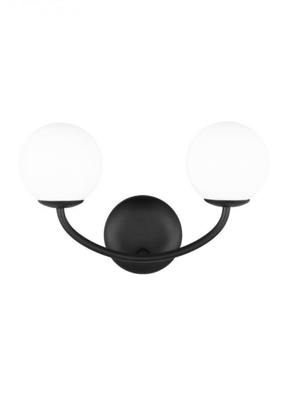 Visual Comfort Studio Galassia 2 Light Vanity Light Polished Nickel