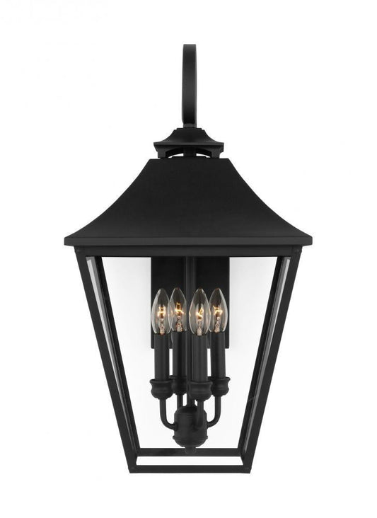 Visual Comfort Studio Galena Large Lantern Textured Black