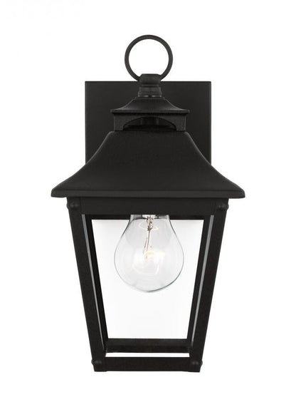 Visual Comfort Studio Galena Extra Small Lantern Textured Black
