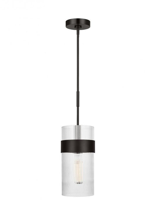 Visual Comfort Studio Geneva Large Pendant Aged Iron
