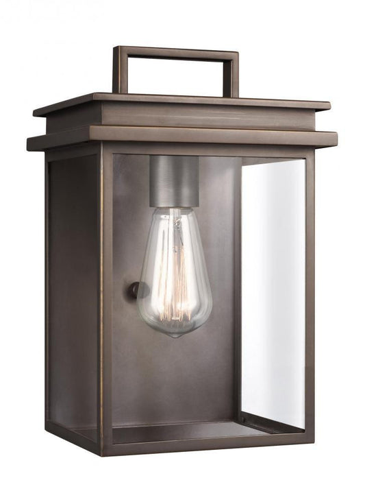 Visual Comfort Studio Glenview Small Wall Lantern Antique Bronze