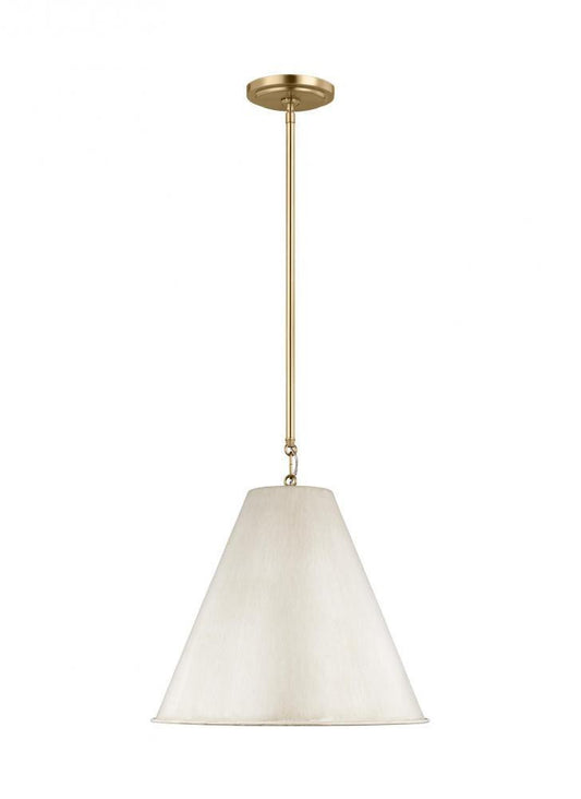 Visual Comfort Studio Gordon Small LED Pendant Antique White