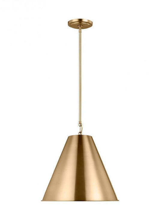 Visual Comfort Studio Gordon Small Pendant Satin Brass