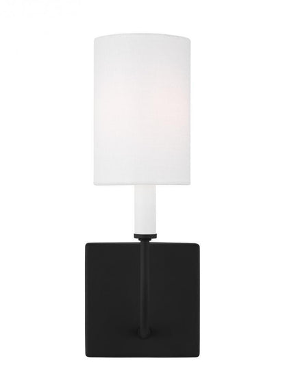Visual Comfort Studio Greenwich LED Bath Wall Sconce Midnight Black