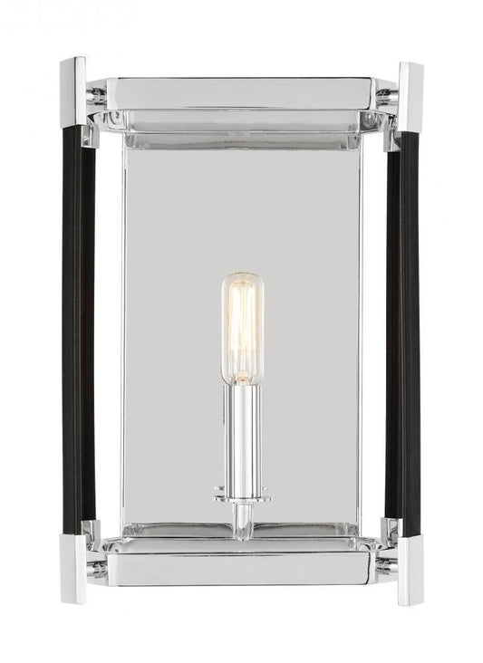 Visual Comfort Studio Hadley 1 Light Wall Sconce Polished Nickel