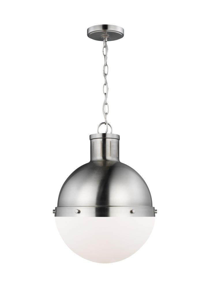 Visual Comfort Studio Hanks Medium Pendant Brushed Nickel