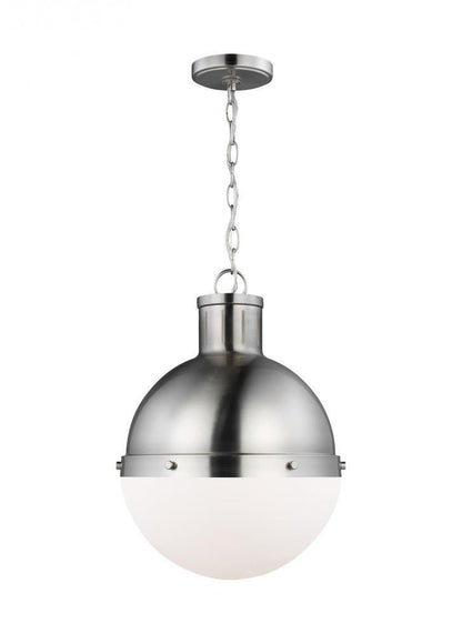 Visual Comfort Studio Hanks Medium LED Pendant Brushed Nickel