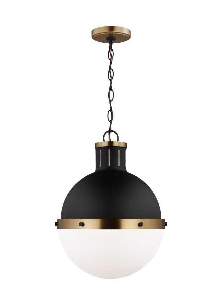Visual Comfort Studio Hanks Medium Pendant Midnight Black