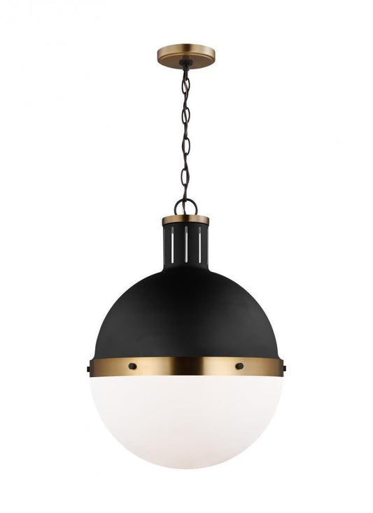 Visual Comfort Studio Hanks Large Pendant Midnight Black