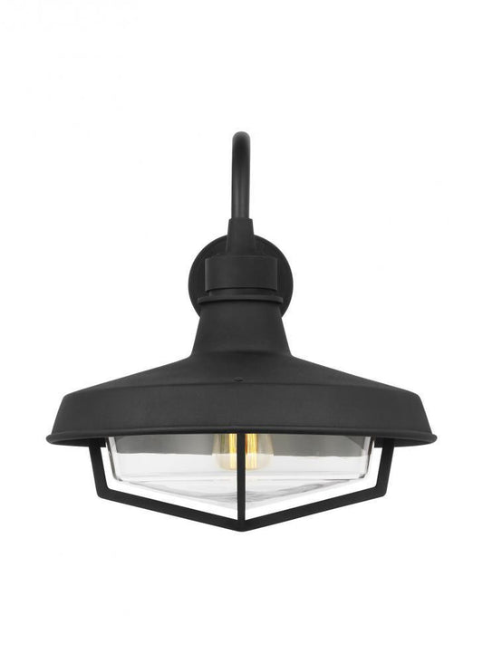 Visual Comfort Studio Hollis Large Wall Lantern Textured Black