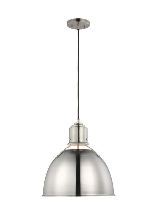 Visual Comfort Studio Huey Medium Pendant Brushed Nickel