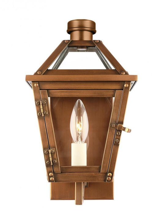 Visual Comfort Studio Hyannis Extra Small Wall Lantern Natural Copper
