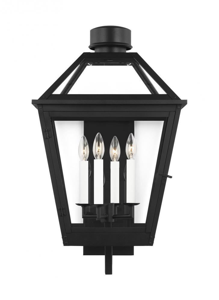 Visual Comfort Studio Hyannis 4 Light Extra Large Lantern Textured Black