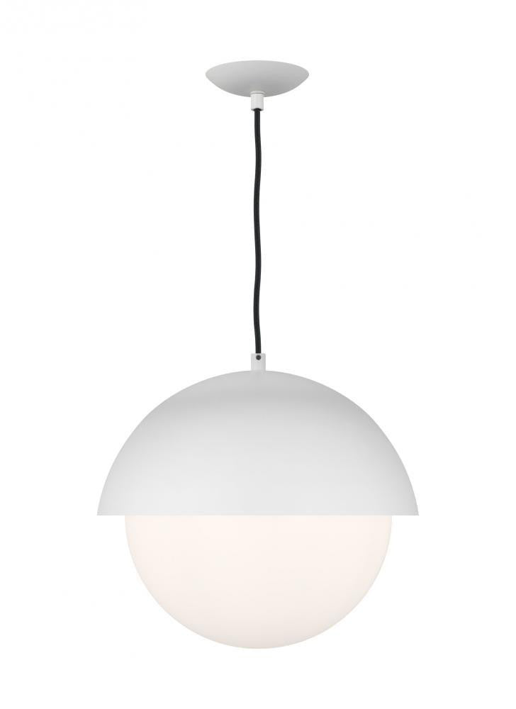 Visual Comfort Studio Hyde Large Pendant Matte White