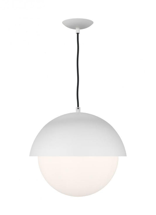 Visual Comfort Studio Hyde Large Pendant Matte White