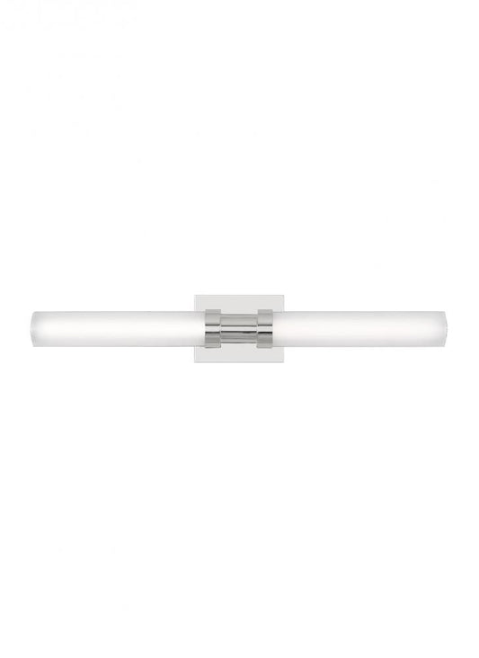 Visual Comfort Studio Kiel Medium LED Bath Wall Sconce Chrome